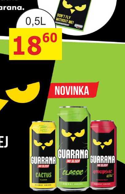 GUARANA Energy drink 0,5l