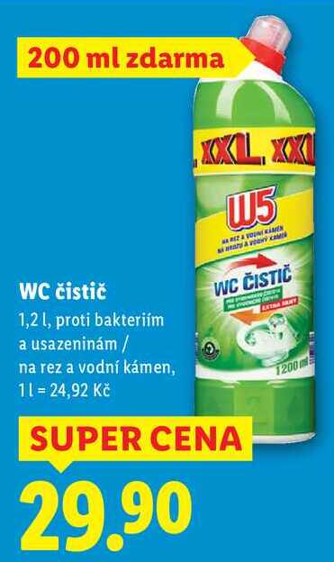 WC čistič, 1,2 l