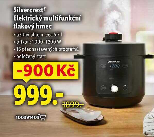 Silvercrest Elektrický multifunkční tlakový hrnec 