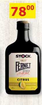 FERNET STOCK CITRUS 0,2l