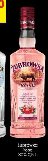 Żubrówka Rose 30% 0,5 L 