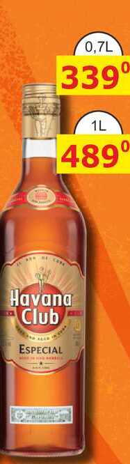 Havana Club Añejo especial kubánský rum 0,7l