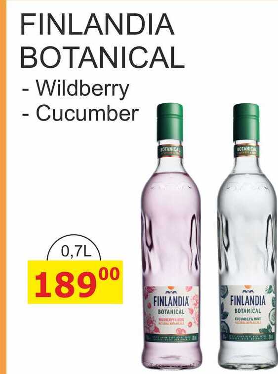 FINLANDIA BOTANICAL 0,7L 
