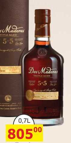 Dos Maderas TRIPLE AGED 0,7l