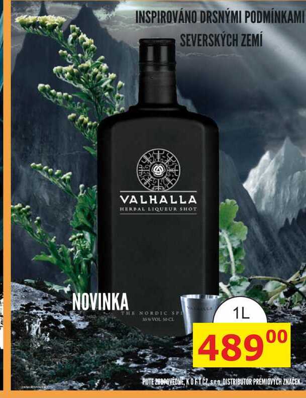 VALHALLA HERBAL LIQUEUR 1L