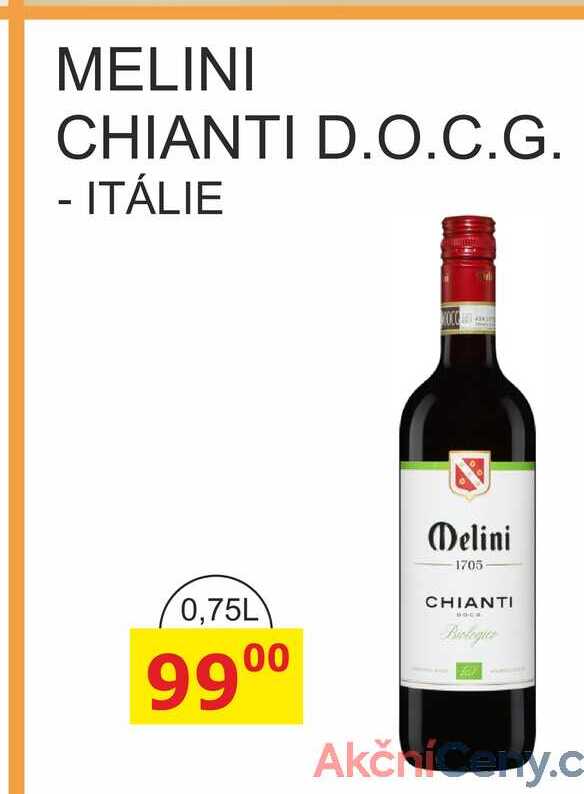 MELINI CHIANTI D.O.C.G. - ITÁLIE 0,75L