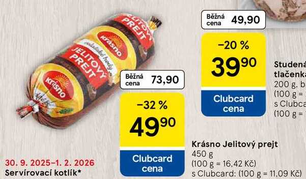 Krásno Jelitový prejt, 450 g