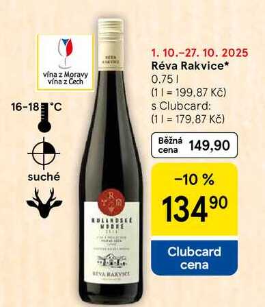 Réva Rakvice, 0.75 l