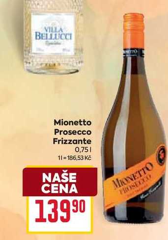 Mionetto Prosecco Frizzante 0,75l
