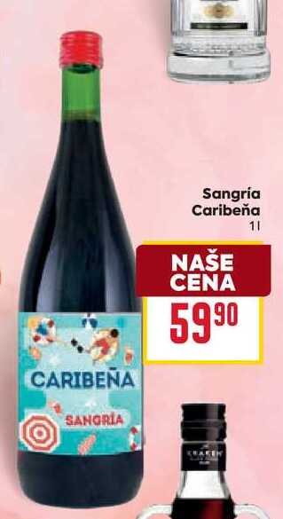 Sangria Caribeňa 1l