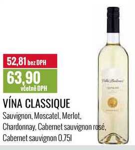 VÍNA CLASSIQUE 0,75l