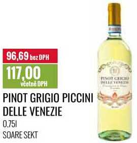 PINOT GRIGIO PICCINI DELLE VENEZIE 0,75l