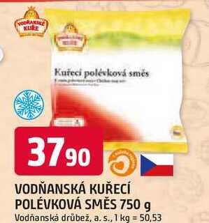 VODŇANSKÁ KUŘECÍ POLÉVKOVÁ SMĚS 750 g 