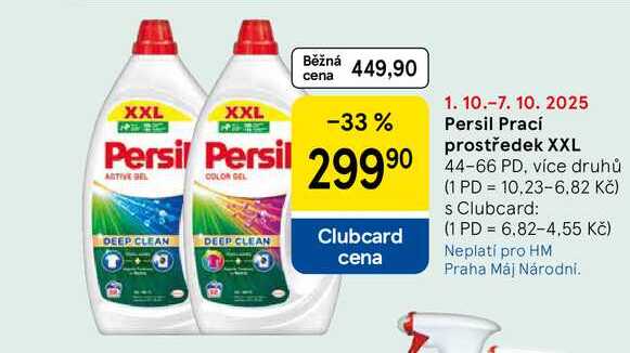 Persil Prací prostředek XXL, 44-66 PD, více druhů 