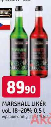 MARSHALL LIKÉR vol. 18-20% 0,5l