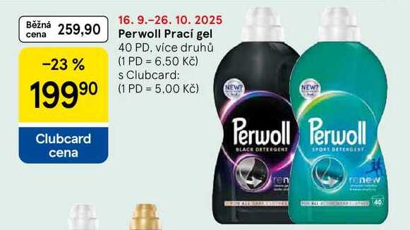 Perwoll Prací gel, 40 PD