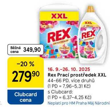 Rex Prací prostředek XXL, 44-66 PD