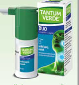 TANTUM VERDE DUO 1,5 mg/ml+5 mg/ml orální sprej, roztok 15 ml