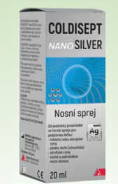 COLDISEPT nanoSilver nosní sprej 20 ml