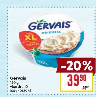Gervais 150 g 