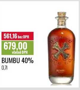 BUMBU 40% 0,7l