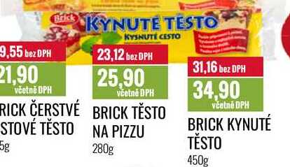 BRICK KYNUTÉ TĚSTO 450g 