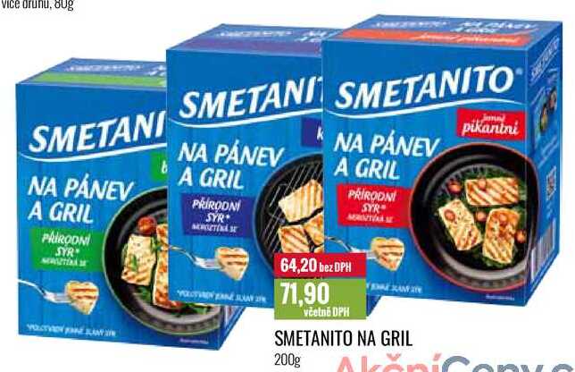 SMETANITO NA GRIL 200g 
