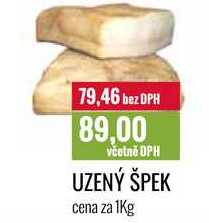 UZENÝ ŠPEK cena za 1Kg 