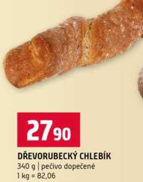 DŘEVORUBECKÝ CHLEBÍK 340 g