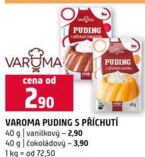 VAROMA PUDING S PŘÍCHUTÍ 40 g