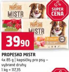 PROPESKO MISTR 4x 85 g