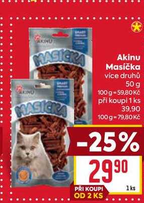 Akinu Masička více druhů 50 g