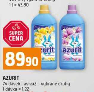 AZURIT 74 dávek