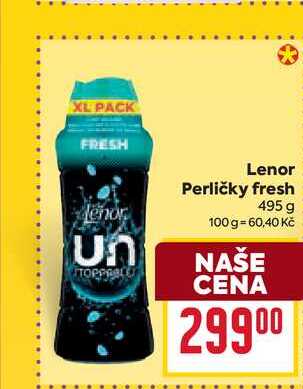 Lenor Perličky fresh 495 g