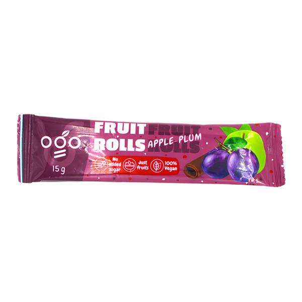 Ogo-food Ovocná trubička - Jablko/Švestka