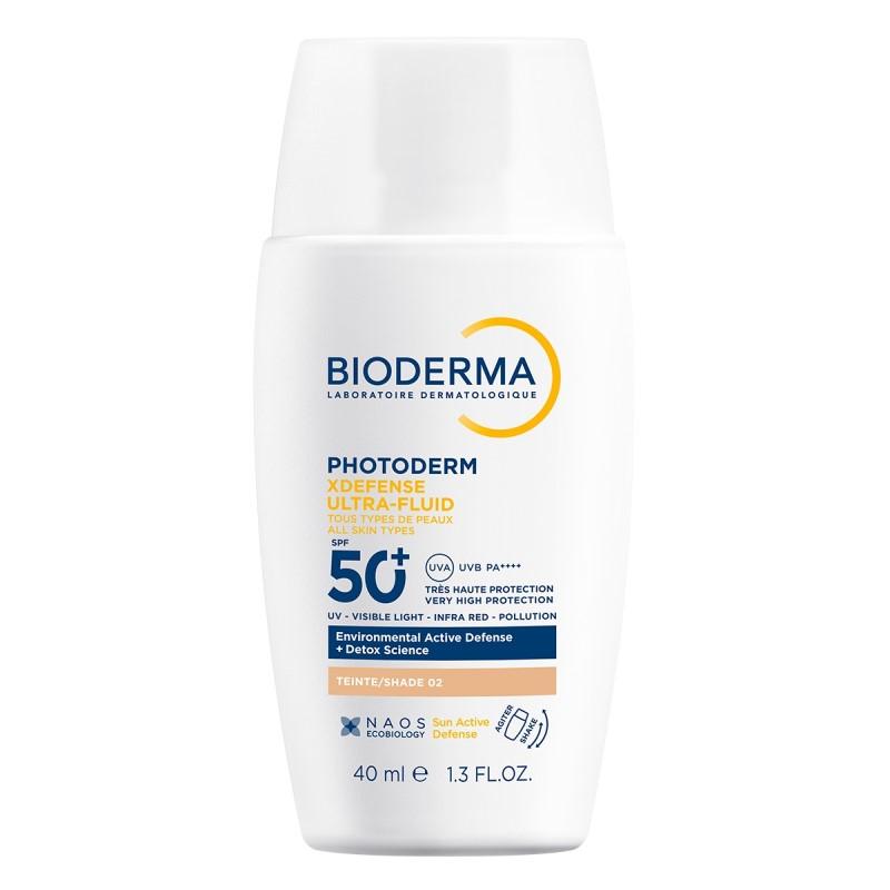 Bioderma Photoderm Xdefense ultrafluidní ochrana 02 světlý SPF 50+ 40 ml