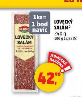 LOVECKÝ SALÁM, 240 g 