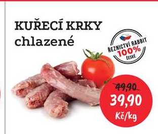 KUŘECÍ KRKY chlazené 1kg