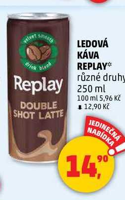 LEDOVÁ KÁVA REPLAY, 250 ml 