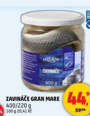 ZAVINÁČE GRAN MARE, 400 g