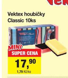 Vektex houbičky Classic 10ks 
