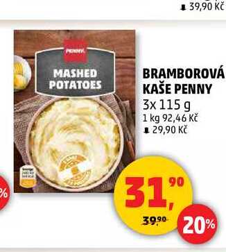 BRAMBOROVÁ KAŠE PENNY, 3x 115 g