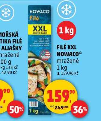 FILÉ XXL NOWACO, 1 kg