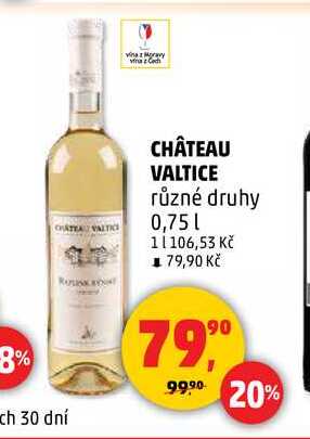 CHÂTEAU VALTICE, 0,75 l