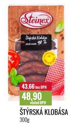 ŠTÝRSKÁ KLOBÁSA 300g  
