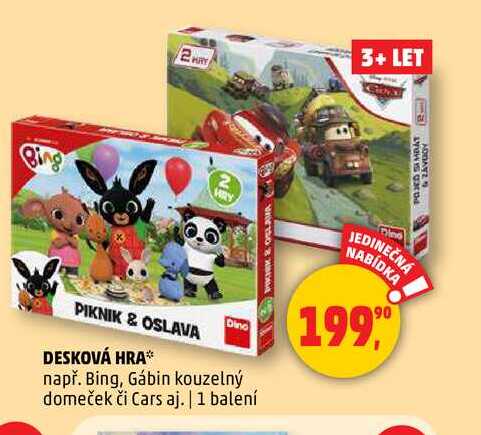 DESKOVÁ HRA, 1 balení 