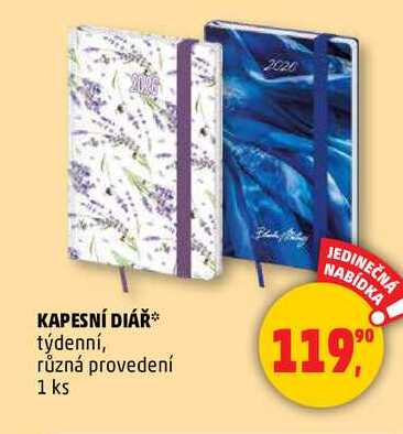 KAPESNÍ DIÁŘ, 1 ks 
