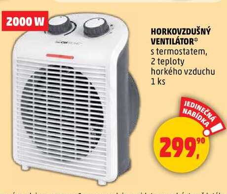 HORKOVZDUŠNÝ VENTILÁTOR, 1 ks