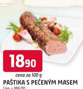PAŠTIKA S PEČENÝM MASEM 100 g