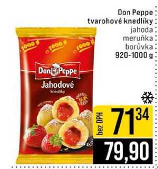 Don Peppe tvarohové knedlíky 920 - 1000 g